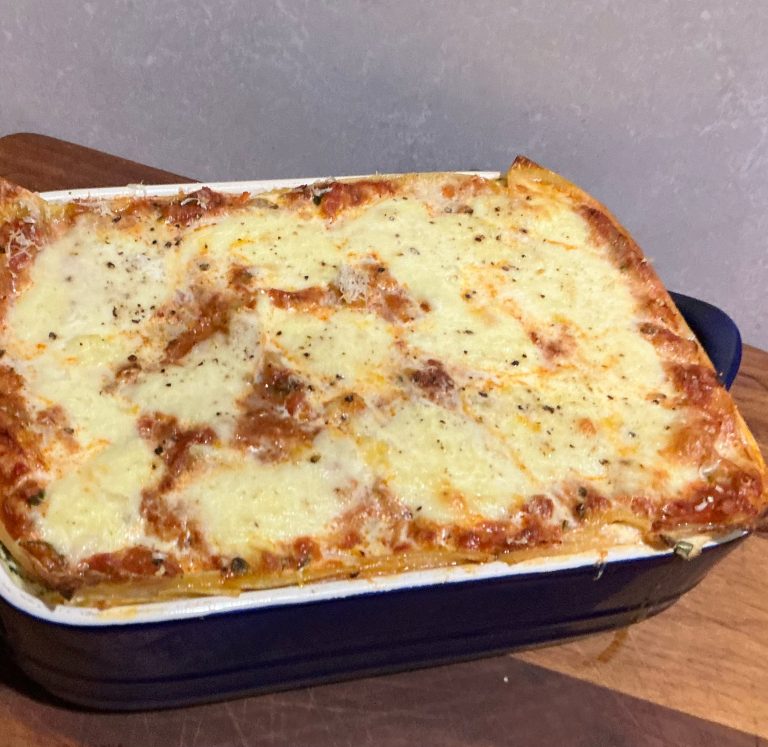 Vegetable, Chicken and Ricotta Lasagna