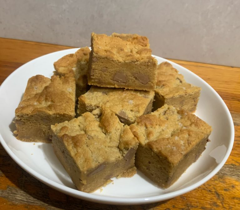 Gluten Free Peanut Butter Chocolate Blondies