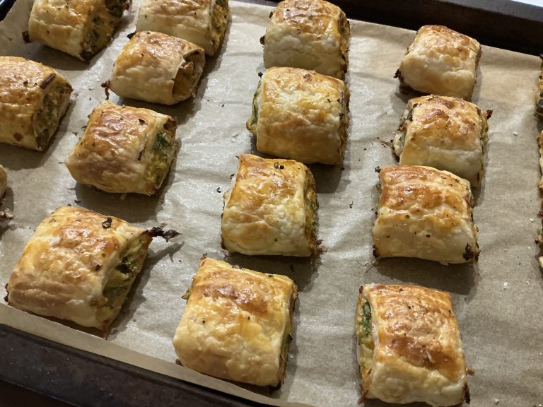 Chicken and Veggie Sausage Rolls