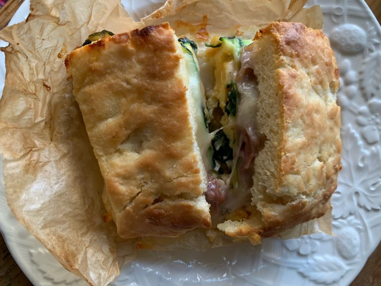 Focaccia Breakfast Sandwich