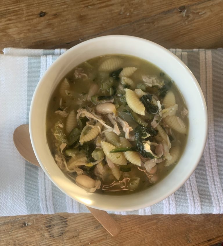 Green Chicken Minestrone