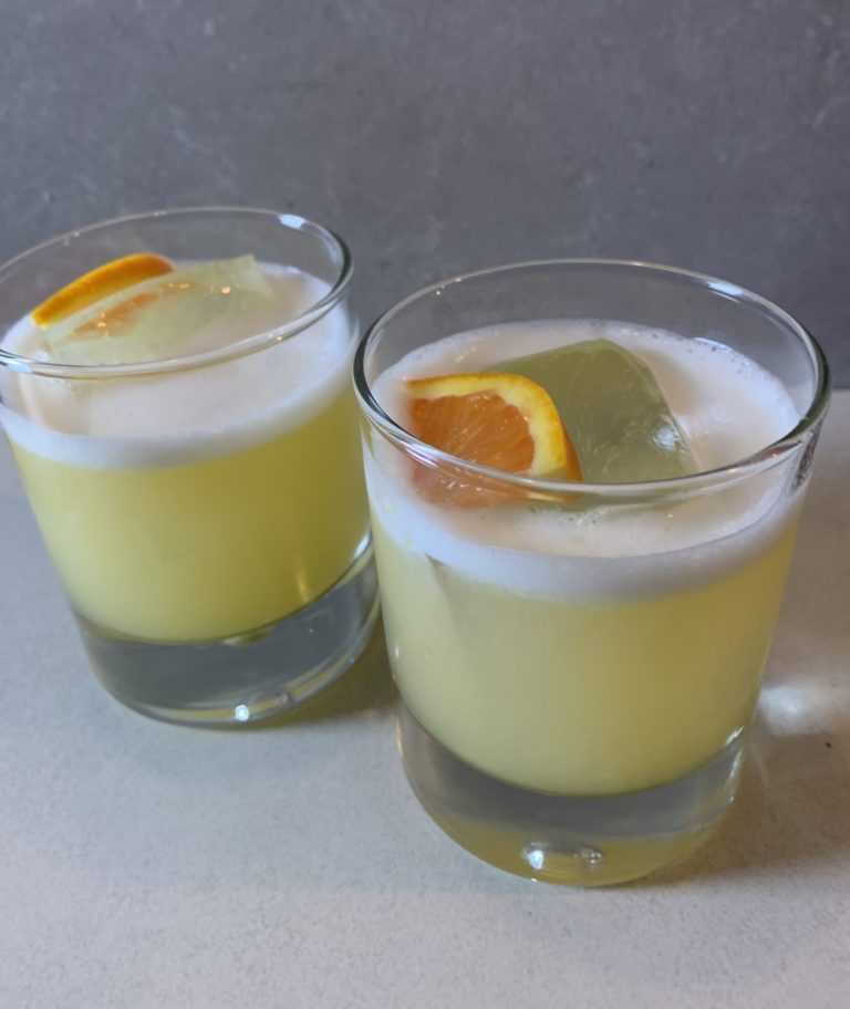 Orange Marmalade Gin Sour