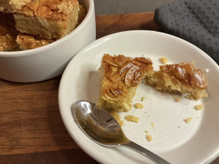 Brown Butter Almond Croissant Bars (Gluten Free)
