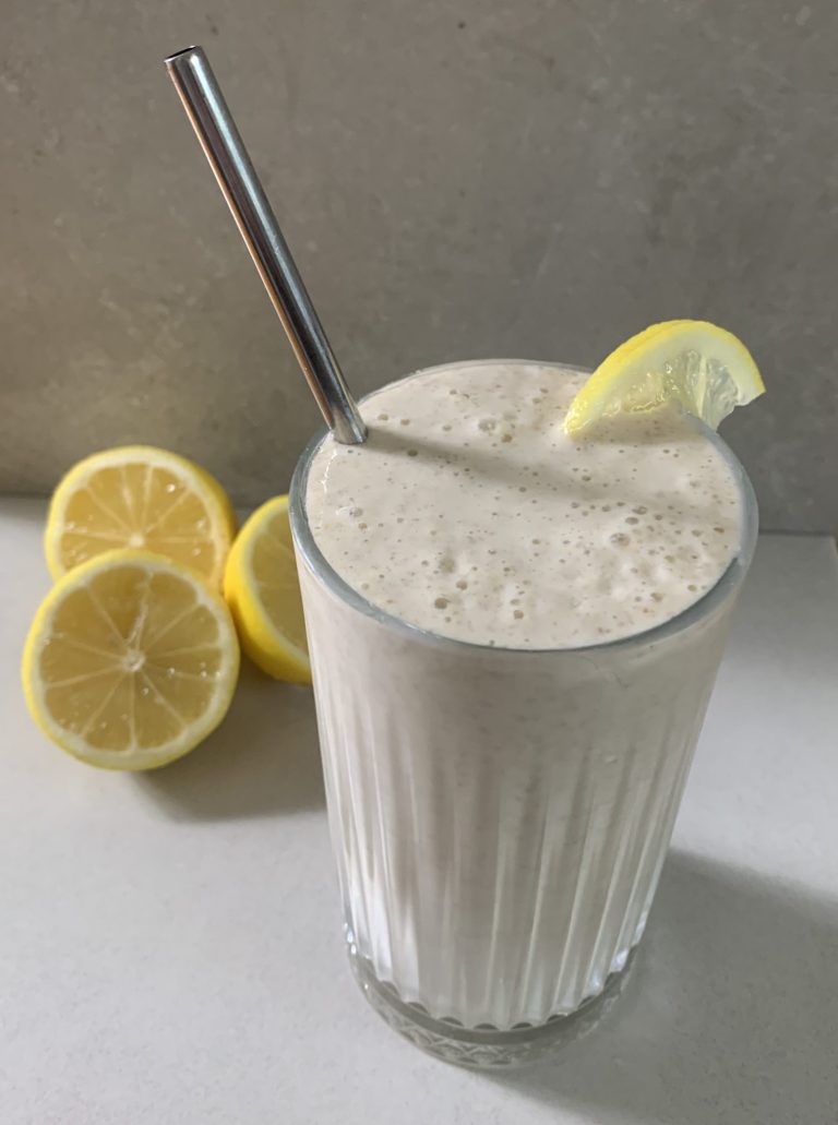 Lemon Cheesecake Protein Smoothie