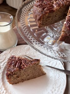 Sticky Brown Butter Pecan Cake