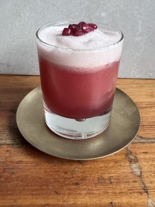 Pomegranate Grapefruit Sour Mocktail